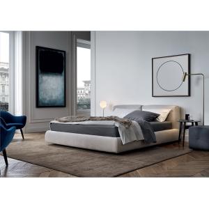Buy cheap modern America style unique fabric soft bed furniture from wholesalers