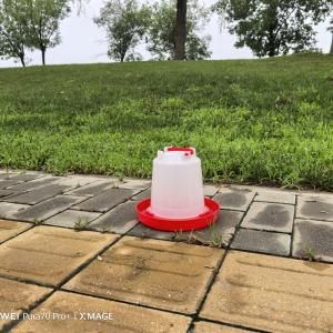 Buy cheap Plastic Poultry Drinker Red For Improved Poultry Performance And Profitability Fresh Drinking Water from wholesalers