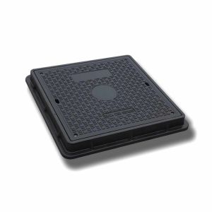 50mm Anti-Theft Non-flammable Composite Manhole Cover for Roadway and Sidewalk