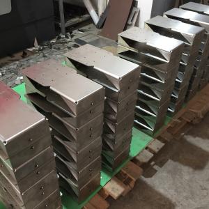 Buy cheap High Precision Sheet Metal Fabrication Components 0.1mm Tolerance OEM from wholesalers