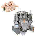Buy cheap 14 Head Combination Weigher SS 10-500g Fresh Meat Chicken Leg Auto Weighing Screwing Feeding System from wholesalers