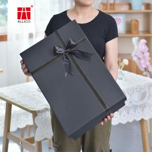 Buy cheap 2mm Paperboard Foldable Garment Packaging Box With Lid ISO Approval from wholesalers