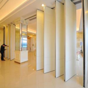 Buy cheap Folding Removable Soundproof Partition Wall 85mm Thickness Melamine Surface from wholesalers