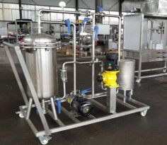 Buy cheap Diatomite Filter Beer Filtration Equipment Inner Polished Containers And Pipeline product