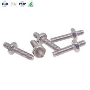 Custom 10B21 Carbon Steel Screws Hex Head 1mm-600mm DIN GOST