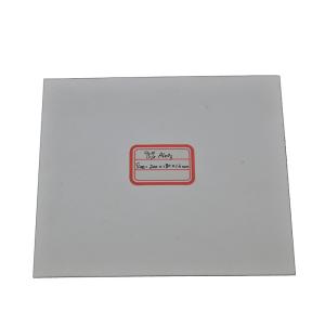 400 MPa Alumina Oxide Ceramic Plate For High Temperature With Thermal Expansion