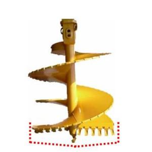 Buy cheap Double Start Single Flight Conical Rock Auger product