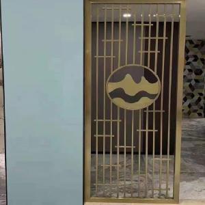 Customized Screen Double Sided Partition Screen Room Divider Aluminum Stainless