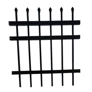 Buy cheap 5ft Durable Rust-Resistant Tubular Steel Fence Modern Design For Enhanced Security And Longevity from wholesalers