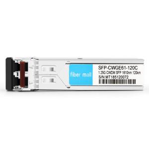 Buy cheap Cisco CWDM-SFP-1610-100 Compatible 1.25G CWDM SFP 1610nm 100km LC SMF DDM Transceiver Module from wholesalers