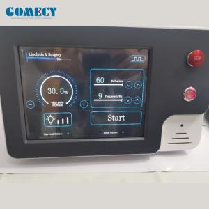 Buy cheap Flawless Skin Endolift Laser Machine 1470nm Fiber Facial Lifting and 635nm Red Diode Laser with Scanning Pattern on 10 Inch LCD Touch Screen from wholesalers