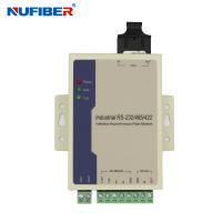 Buy cheap Serial to FO Converter RS422/232/485 to Fiber Exnteder Fiber Modem Duplex SC product