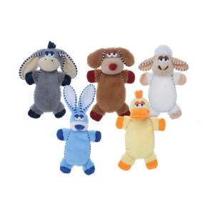 Manufacture Various Pet Interactive Stuffed Toys Set Sheep Rabbit Duck
