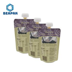 Buy cheap Eco Friendly Stand Up 200 Micron Custom Spout Pouches from wholesalers