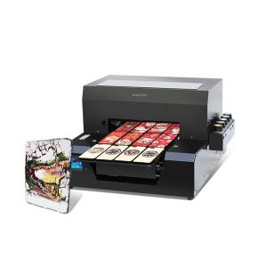 Buy cheap Mini Digital T Shirt Printing Machine , Flatbed Foil Garment Printer from wholesalers