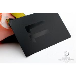 Buy cheap Premium quality plated black metal magnetic stripe credit card from wholesalers