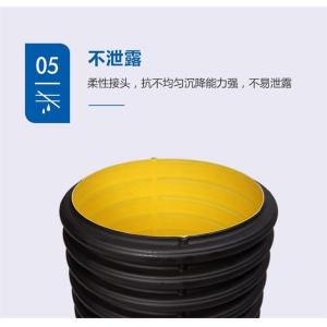Buy cheap ISO HDPE Corrugated Sewage Pipes Double Wall For Construction from wholesalers