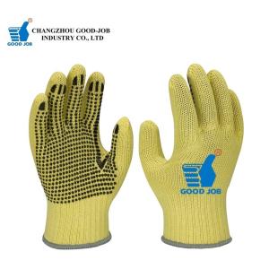 Buy cheap Aramid Fiber Insulated  Cut 5 Resistant Gloves With PVC Dots from wholesalers