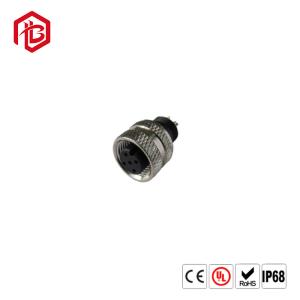 Finecables Industrial M12 2-12pin Circular Electrical Cable Wire Connector IP67