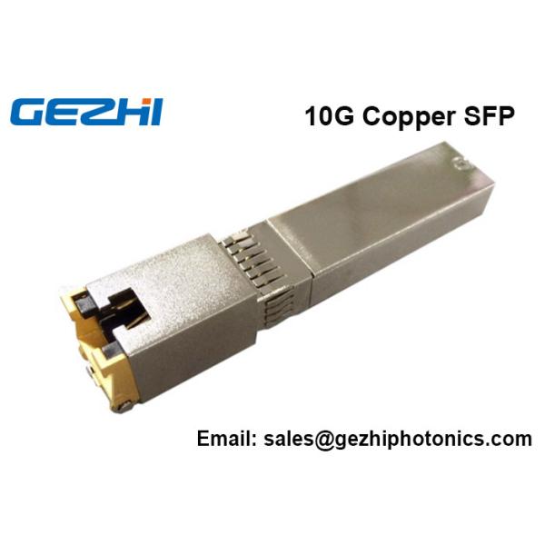 Buy cheap 10G SFP+ Copper Transceiver 10GBASE-T SFP Module RJ45 from wholesalers