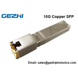 Buy cheap 10G SFP+ Copper Transceiver 10GBASE-T SFP Module RJ45 from wholesalers