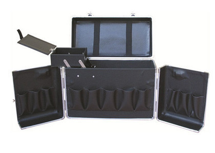 Quality Removable Divider Aluminium Makeup Box , Multifunctional Hair Clipper Case for sale