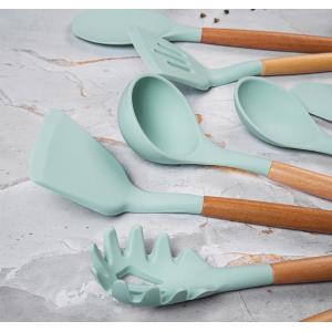 Buy cheap undegradable Silicone Kitchen Utensil Sets , Minimalist 12 Piece Silicone Utensil Set from wholesalers
