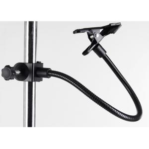 Photography Lighting Stand Clamp Flash C Clamps Spring Clamp with Flex Arm for