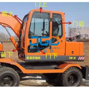 Buy cheap XY75W-8 65W-8 Excavator Glass Doors And Windows Left And Right Front And Rear Windshield from wholesalers