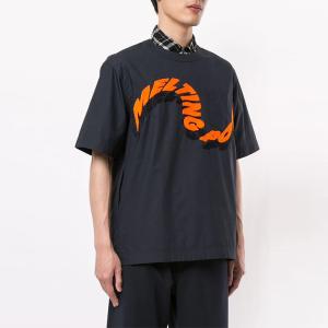 China Professional OEM Stylish Mens T Shirts , 3D Embroidery T Shirt Breathable on sale