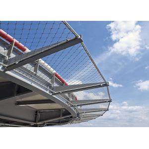 Buy cheap Suspended Anti Fall Stainless Steel Architectural Mesh 60 Degree Angle from wholesalers