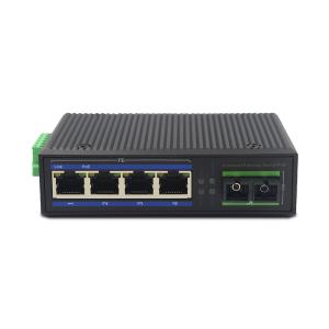 Buy cheap UT14FP-SC20 unmanaged industrial 4x10/100Base-Tx POE+ 1x100M-Fx SC ethernet switch DIN Rail from wholesalers