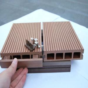 3D Model Design WPC Decking Clip Accessory with PU Foam Soundproof Carpet