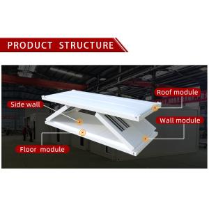 Customizable 2 Bedroom Shipping Container House with Steel Structure and Modern