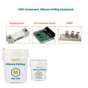 Buy cheap Two-component clear silicone potting compound for electronic component from wholesalers