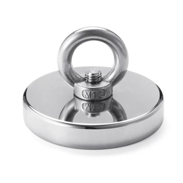 Quality Power 500KG Pulling Force Neodymium Salvage Magnet for Metal Detecting in Rivers and Seas for sale