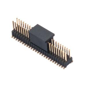 Buy cheap SMT Doul Row 1.27 Mm Pitch Header , 1.0AMP Displays Pcb Female Header from wholesalers
