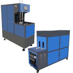Buy cheap Easy to Operate Semi Automatic 4 Cavity 500ML Small PET Plastic Bottle Making Machine from wholesalers