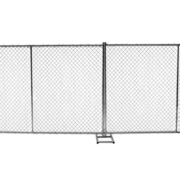 Buy cheap Temporary Construction Fence ASTM A392-06 Standard 8ft x 12ft 1½”(38mm) x 1.6mm wall thick mesh 60mm*60mm from wholesalers