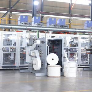 High Speed Sanitary Pad Menstrual Panties Making Machine with Automatic