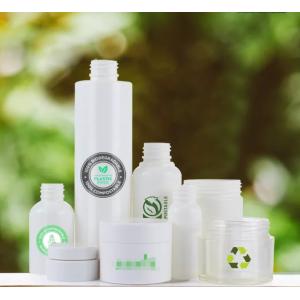 Buy cheap Custom Empty PLA Biodegradable Plastic Bottles Cosmetic Shampoo Packaging from wholesalers