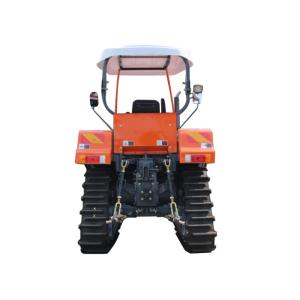 73.5kw 2300r/Min Farm Crawler Tractor with Wheel Turning