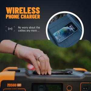 Buy cheap Portable Lithium Battery Solar Generator with 1536Wh Capacity 2200W Inverter Power and 2 Hour Charge Time from wholesalers