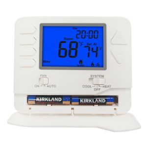 Buy cheap Riseem 24V White Backlight Electronic Room Thermostat Featuring 1H 1C Heat Pump Without Auxiliary Or Emergency Heat Suitable For Climate Management from wholesalers