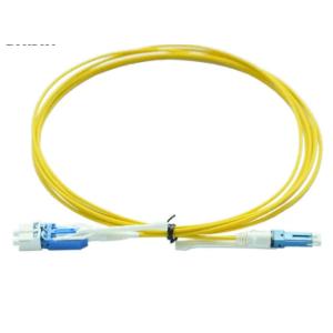 Buy cheap CS To LC Duplex OS2 PVC 2.0mm Fiber Optic Patch Cable from wholesalers