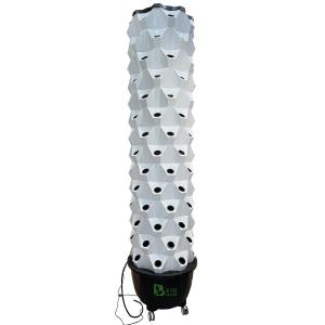 65L 14 Layers 112 Plant Holes Complete Hydroponic Growing System With 6 Light