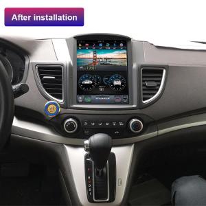 Buy cheap 10.4 inch Honda Crv Android Head Unit PX6 Tesla Style Car Stereo With Sat Nav from wholesalers