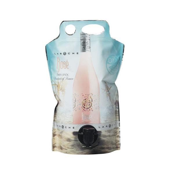 Buy cheap Custom Aseptic 5L Wine Dispenser k Paper Bag With Valve from wholesalers