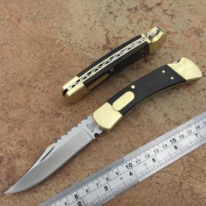 Buy cheap Buck knife 110 auto conversion with file work from wholesalers