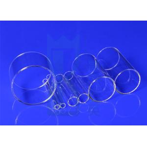 Custom Diameter Semiconductor Quartz Testing Tubing Transparent And Opaque